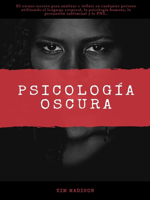 Title details for Psicología Oscura by Kim Madison - Available